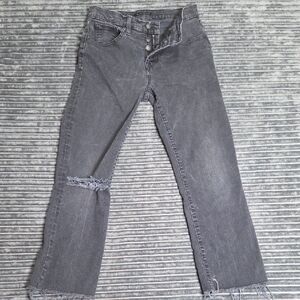 Lucky Brand Gray Flare Women's Jeans